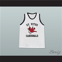 Mark Wahlberg Mickey St Vitus Cardinals White Basketball Jersey The Basketball Diaries