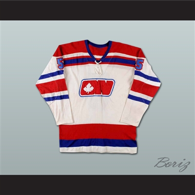 Mike Amodeo WHA Ottawa Nats Hockey Jersey