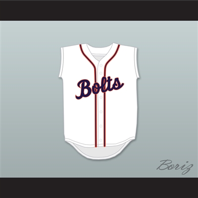 Mike Trout 1 Millville Senior High School Thunderbolts White Baseball Jersey 1
