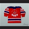 Mikhail Naumenkov 38 HC CSKA Moscow Red Hockey Jersey