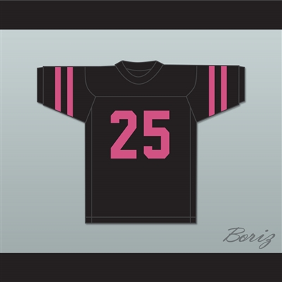 Miley Cyrus 25 Tailgate Party Black Football Jersey
