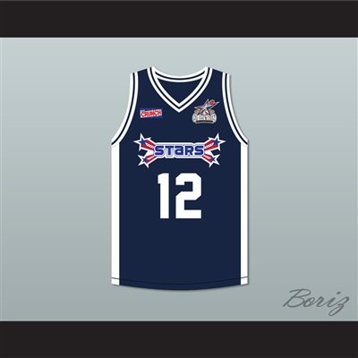 Christina Milian 12 Stars Basketball Jersey Rock N' Jock All Star Jam 2002