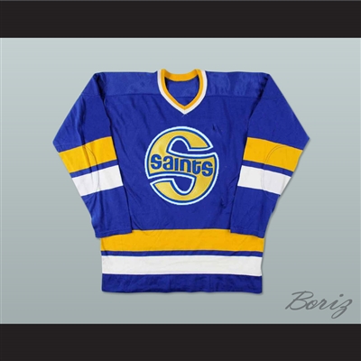 WHA Minnesota Fighting Saints Mike Antonovich Hockey Jersey