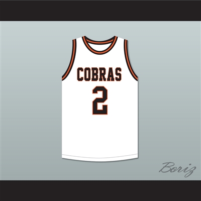 Mitch Richmond 2 Boyd H. Anderson High School Cobras White Basketball Jersey