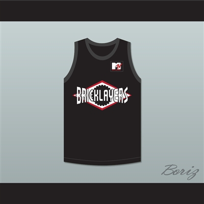 Mitch Richmond 2 Bricklayers Basketball Jersey 4th Annual Rock N' Jock B-Ball Jam 1994
