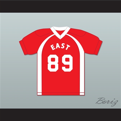 East/West College Bowl Ibrahim Moizoos 89 East Football Jersey Key & Peele