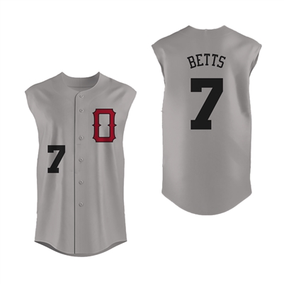 Mookie Betts Baseball Jersey Sewn High school