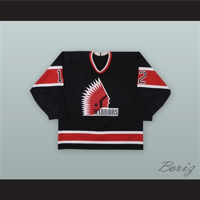 Moose Jaw Warriors Black Hockey Jersey