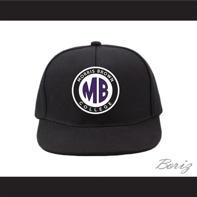 Morris Brown College Black Baseball Hat
