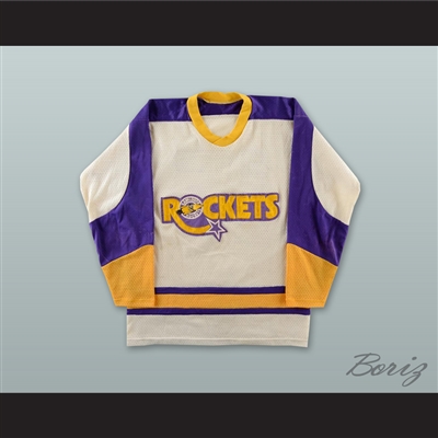 Murray Matheson 15 Kamloops Rockets White Hockey Jersey