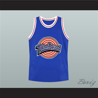 Bill Murray Space Jam Blue Tune Squad Basketball Jersey