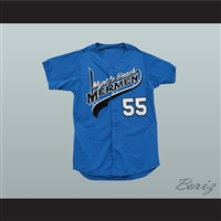 Kenny Powers Eastbound and Down Myrtle Beach Mermen Baseball Jersey New