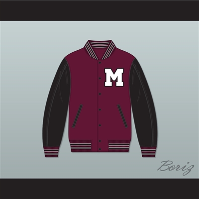 Mystic Falls Timberwolves High School Varsity Letterman Jacket-Style Sweatshirt The Vampire Diaries 2