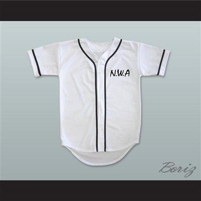 N.W.A. Dr. Dre 92 White Baseball Jersey