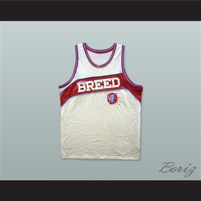 Rucker Park New Breed 4 White Basketball Jersey