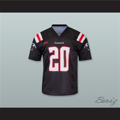 New York 20 Home Black Football Jersey