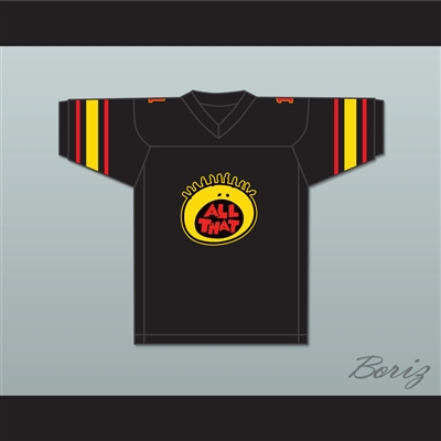 Nick Cannon 1 All That Black Football Jersey