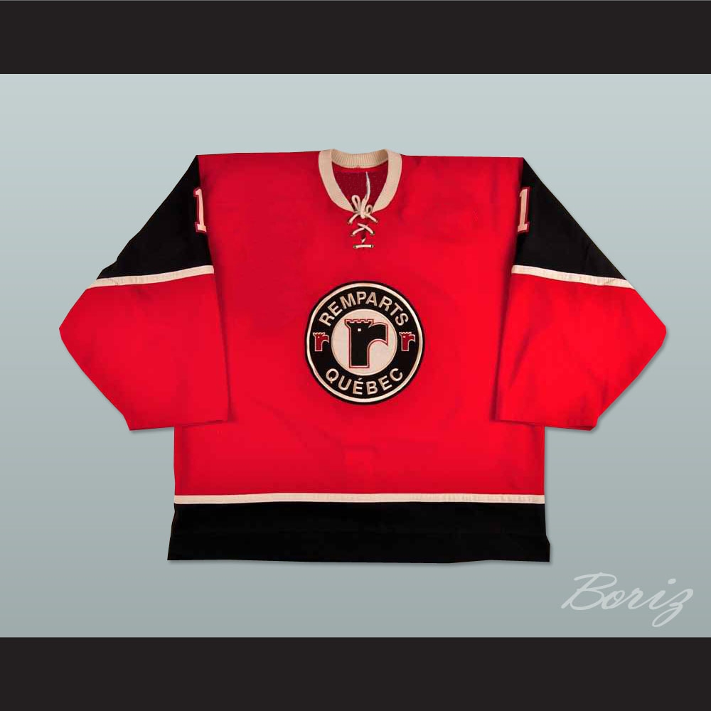 Nicolas Barriere Quebec Remparts Hockey Jersey