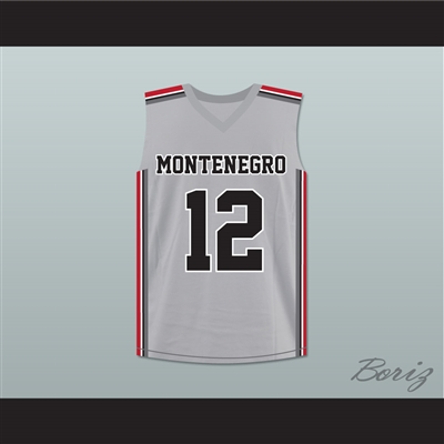 Nikola Mirotic 12 Montenegro Basketball Jersey