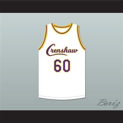 Nipsey Hussle 60 Crenshaw White Basketball Jersey 1