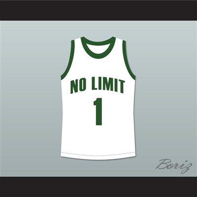 Master P 1 No Limit Basketball Jersey White