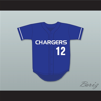 Nolan Arenado 12 El Toro High School Chargers Blue Baseball Jersey 1