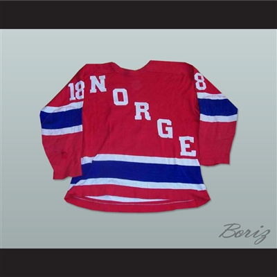 Norway National Team Hockey Jersey