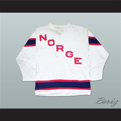 Norway National Team Hockey Jersey