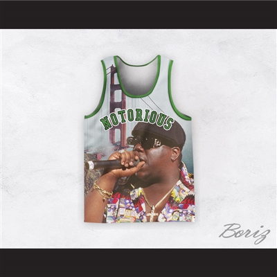 Notorious B.I.G. 21 Basketball Jersey Design 1
