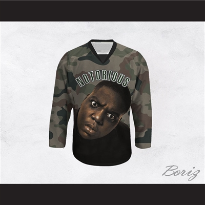 Notorious B.I.G. 21 Camouflage Hockey Jersey