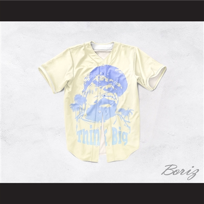 Notorious B.I.G. 05 Think Big Baseball Jersey Design 2