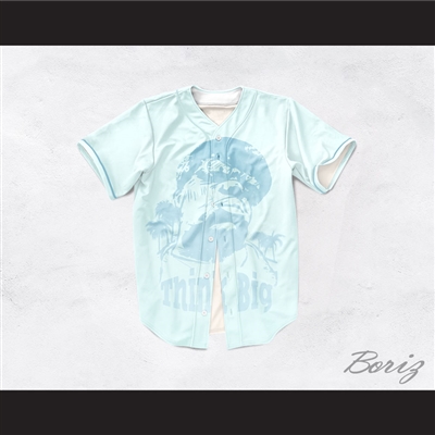 Notorious B.I.G. 05 Think Big Baseball Jersey Design 3