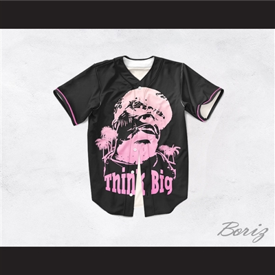 Notorious B.I.G. 05 Think Big Baseball Jersey Design 4