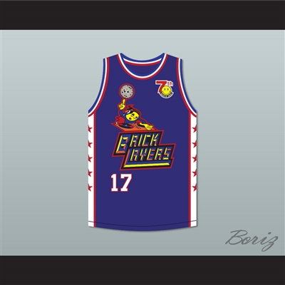 Jerry O'Connell 17 Bricklayers Basketball Jersey 7th Annual Rock N' Jock B-Ball Jam 1997