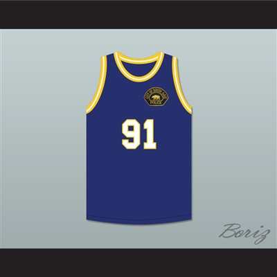 South Gate Police Captain O'Malley 91 Basketball Jersey Includes Patch