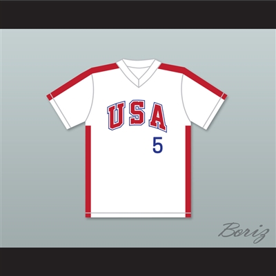 Oddibe McDowell 5 1984 USA Team White Baseball Jersey