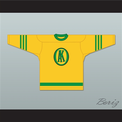 USHL Gordie Howe 9 Omaha Ak-Sar-Ben Knights Away Hockey Jersey