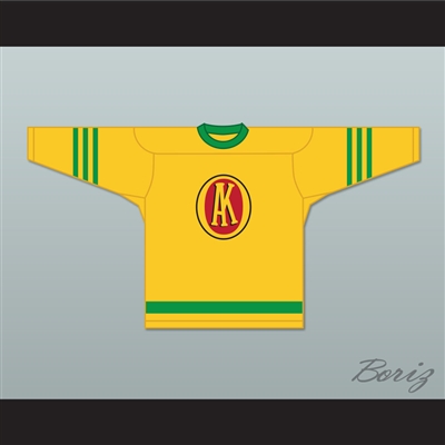 USHL 1945-46 Gordie Howe 9 Omaha Ak-Sar-Ben Knights Away Hockey Jersey