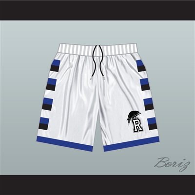 One Tree Hill Ravens White Basketball Shorts