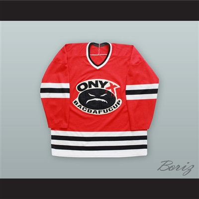 Onyx Bacdafucup Big DS 03 Red Hockey Jersey