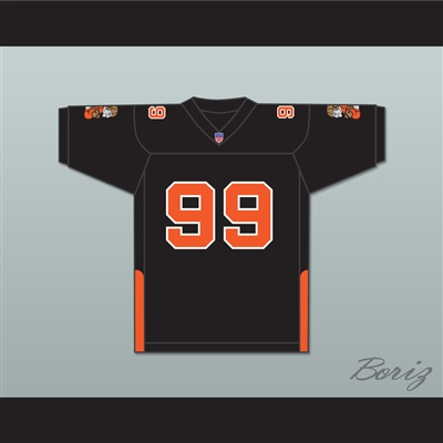 Orc Fogteeth Dorghu 99 Black Football Jersey with Patches