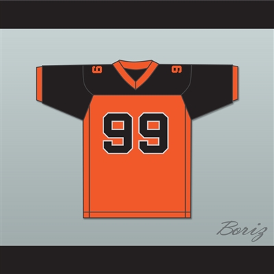 Orc Fogteeth Dorghu 99 Orange/Black Football Jersey