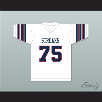 Orlando Pace 75 Sandusky High School Blue Streaks White Football Jersey
