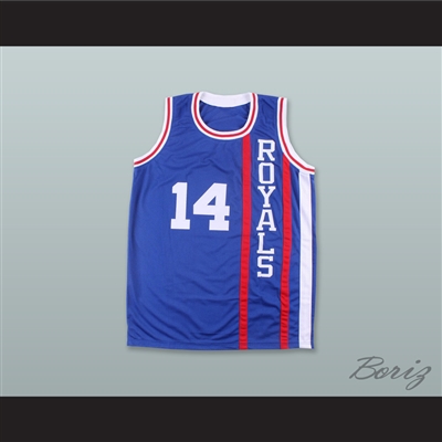 Oscar Robertson 14 Cincinnati Royals Blue Basketball Jersey