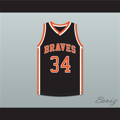 Otto Porter Jr. 34 Scott County Central High School Braves Black Basketball Jersey 2