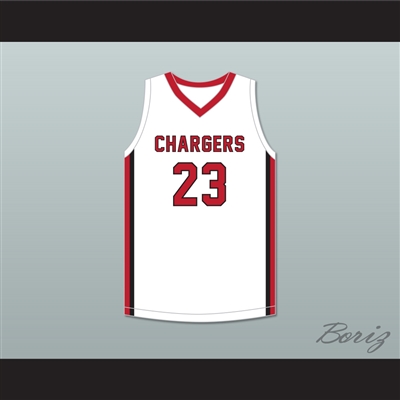 Patrick Baldwin Jr 23 Sussex Hamilton High School Chargers White Basketball Jersey 4