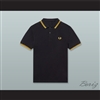 Proud Boys Black and Yellow Gold Polo Shirt