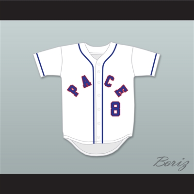 PJ Walters 8 Pace Athletic and Recreation Association White Baseball Jersey 1