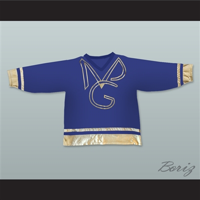 Prince and The New Power Generation Blue Hockey Jersey
