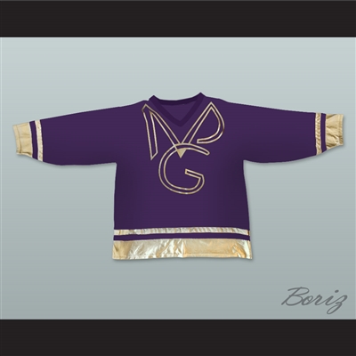 Prince and The New Power Generation Purple Hockey Jersey